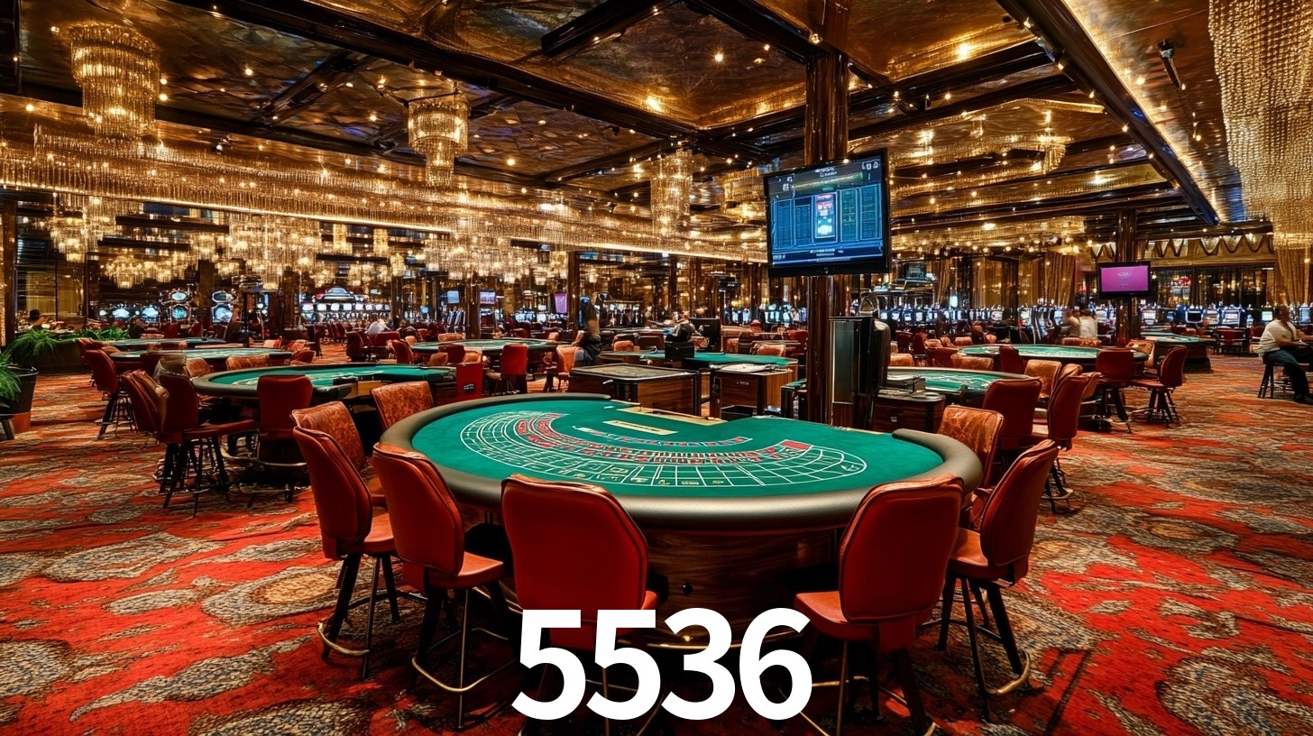 Sinta a adrenalina dos jogos de cassino com 5536